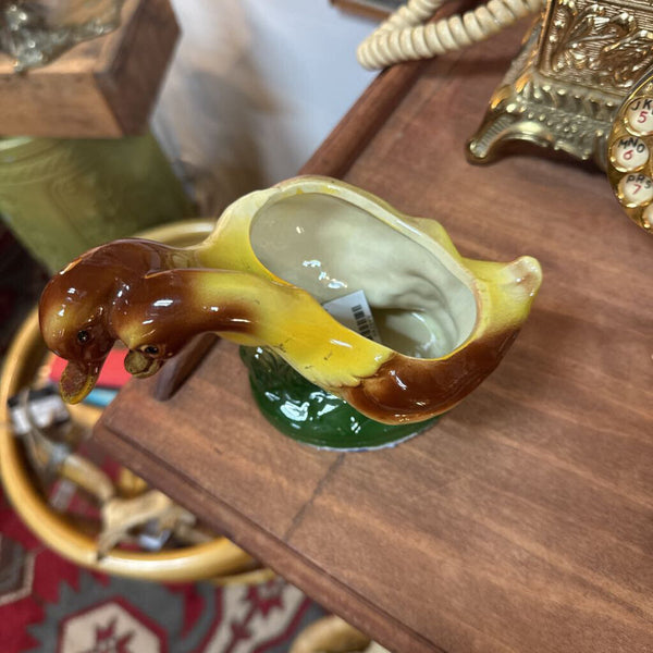 Double Duck Pottery Planter W1535