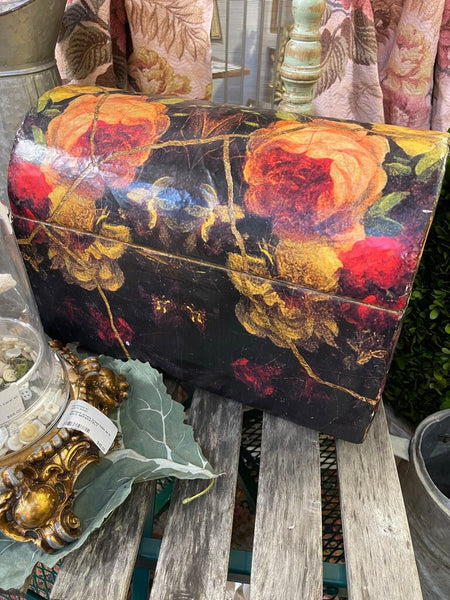 Walter E. Smith euro floral treasure chest