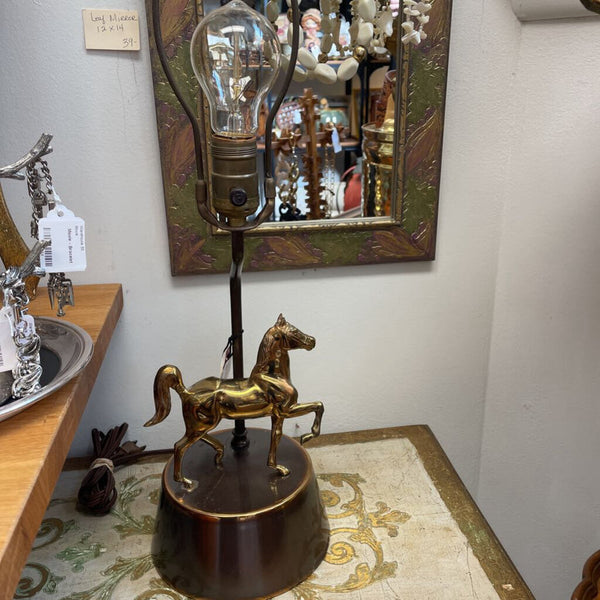 Moxie - Vintage Horse Lamp - Works