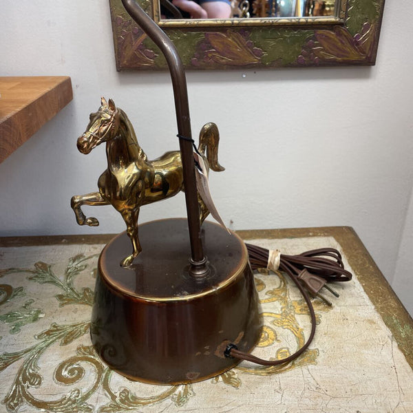 Moxie - Vintage Horse Lamp - Works