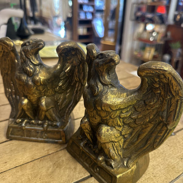 PAIR OF 1776 EAGLE BOOKENDS