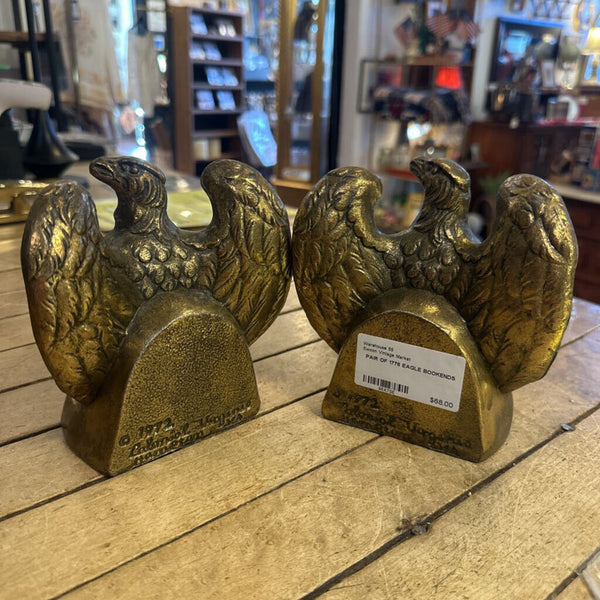 PAIR OF 1776 EAGLE BOOKENDS