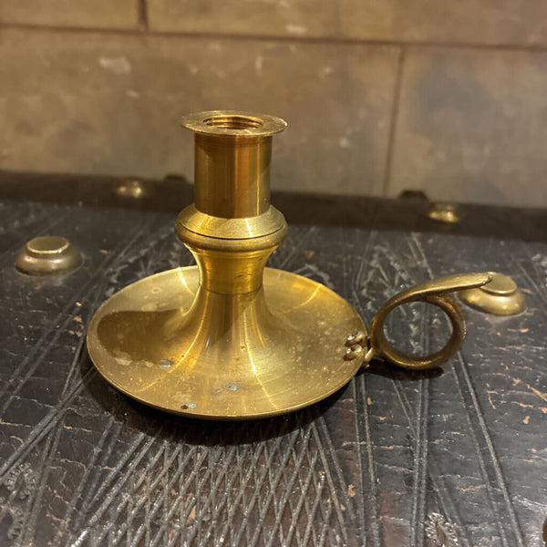 Brass candleholder