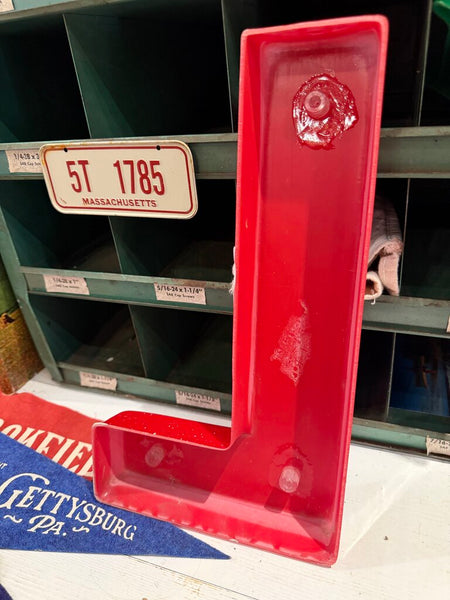 JFV ~ vintage L marquee letter