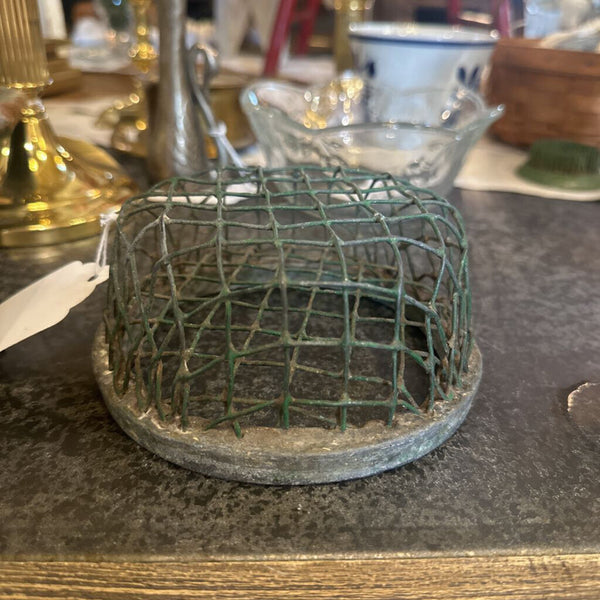 Wire Cage Floral Frog