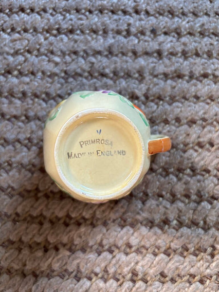 Vintage Primrose Creamer