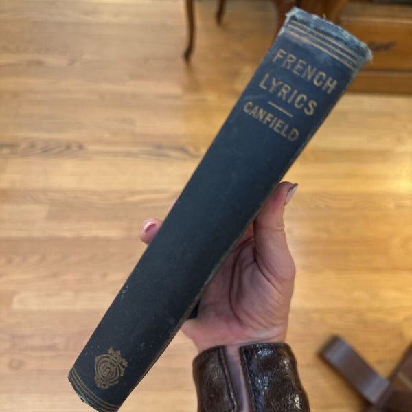 ANTIQUE FRENCH LYRICS FRENCH BOOK (c 1899)