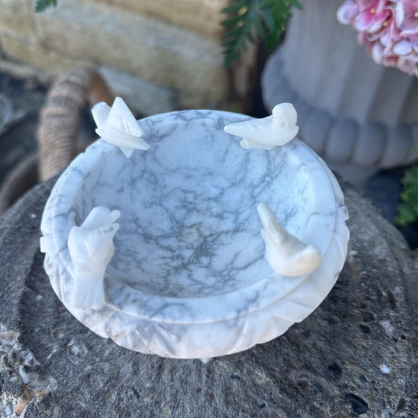 MARBLE BIRDBATH 5X3