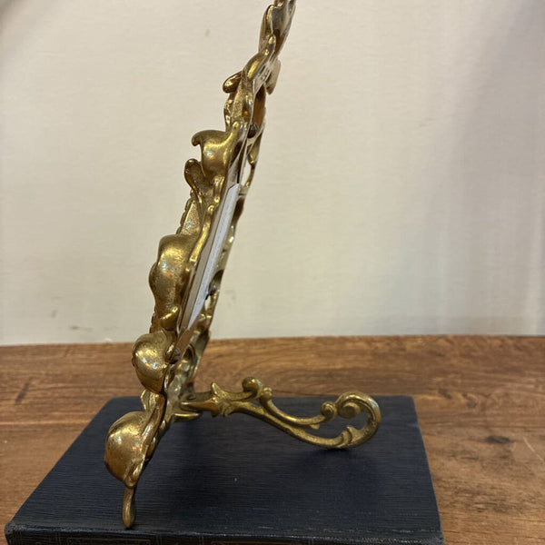 Vintage Brass Ornate Frame 6"w x 8"h
