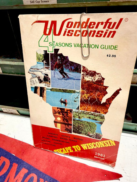 JFV ~ vintage wonderful Wisconsin vacation guide 1981