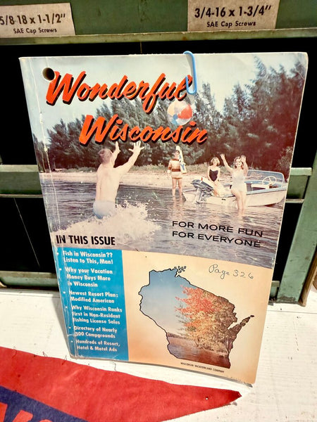 JFV ~ Vintage wonderful Wisconsin book from 1962