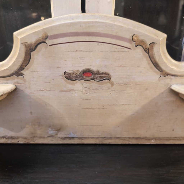 Beautiful Antique French Wood Shelf Salvage 36 in