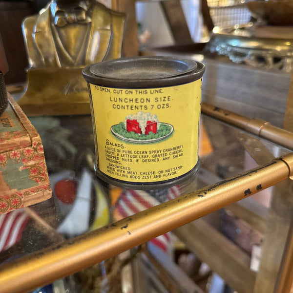 Vintage Ocean Spray tin bank