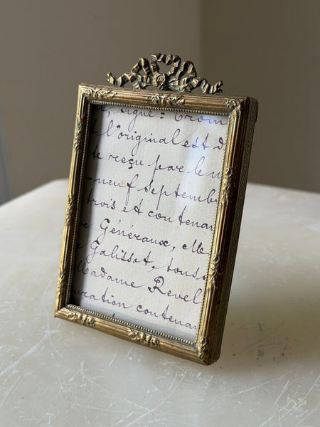 2594 French Brass Bow Frame