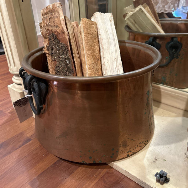 FRENCH COPPER CAULDRON LARGE