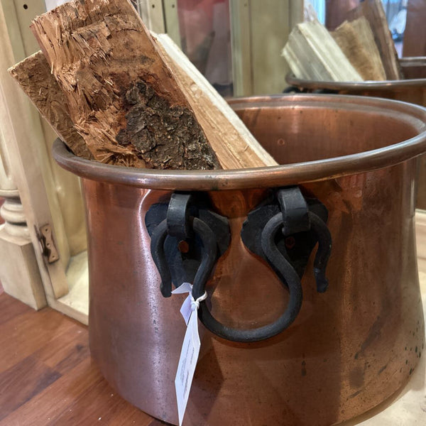 FRENCH COPPER CAULDRON LARGE
