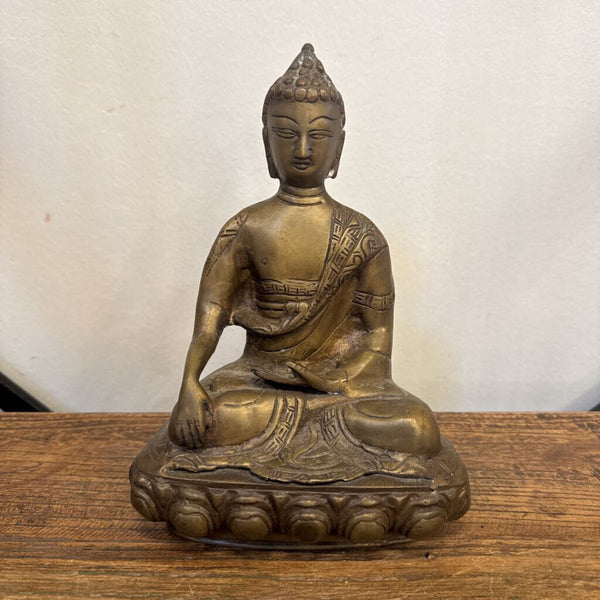 HEAVY BRASS BUDDAH 9X7