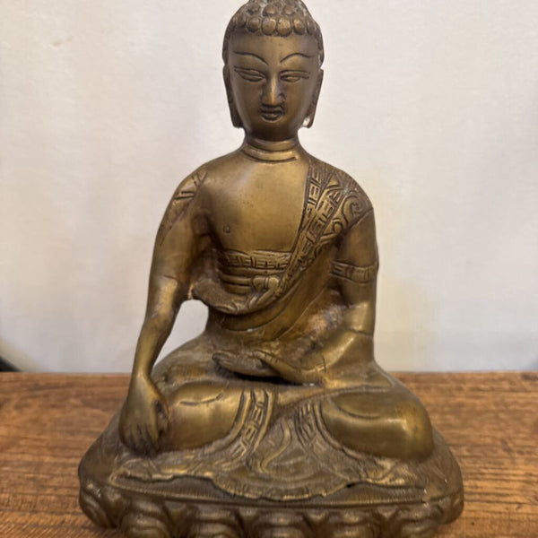 HEAVY BRASS BUDDAH 9X7