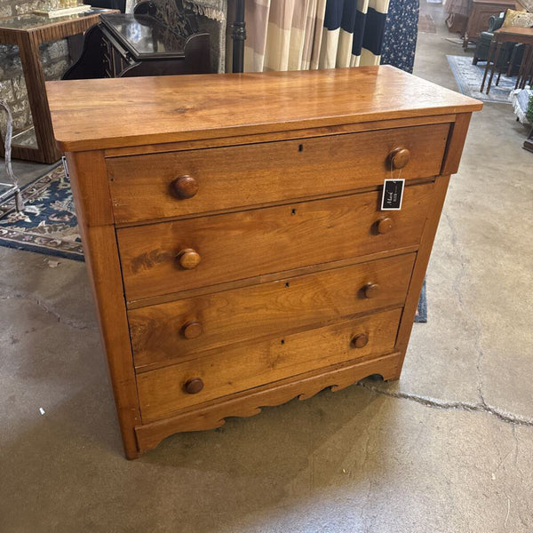 PINE FOUR DRAWER CHEST 40W 17D 39T IN STORE PICK UP ONLY