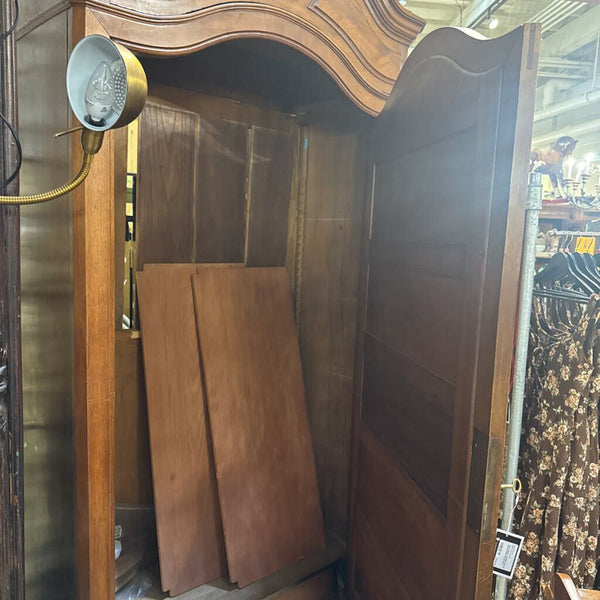 TALL FRENCH ARMOIRE 41W 21D 98T IN STORE PICK UP ONLY