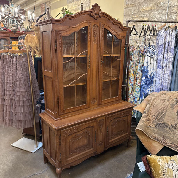 TWO PIECE CABINET 77T 49W 18D IN STORE PICK UP ONLY