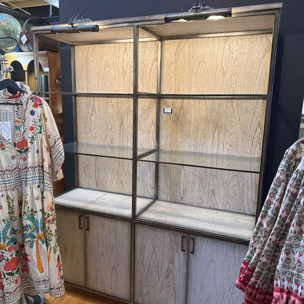 ARHAUS Stunning Display Cabinet In Store Pick Up 82H 18.5D 54W