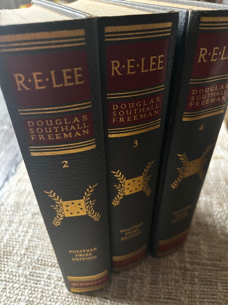 1938 R.E. LEE -Douglas Southall Freeman 3 Volumes Robert E Lee