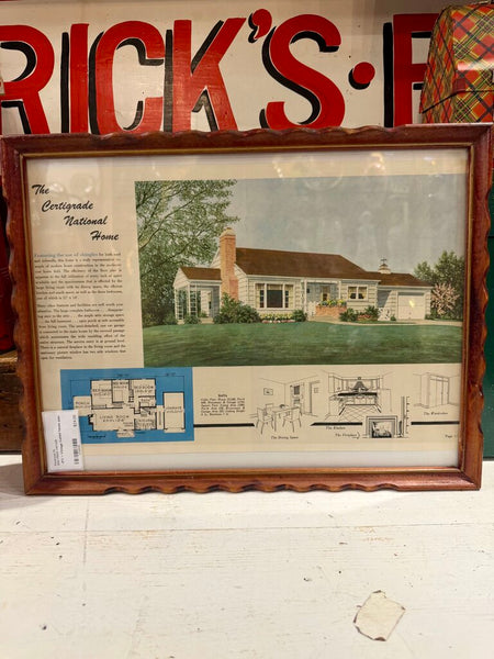 JFV ~ Vintage framed house plan