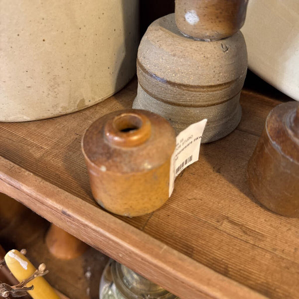 Small stoneware inkwell from England