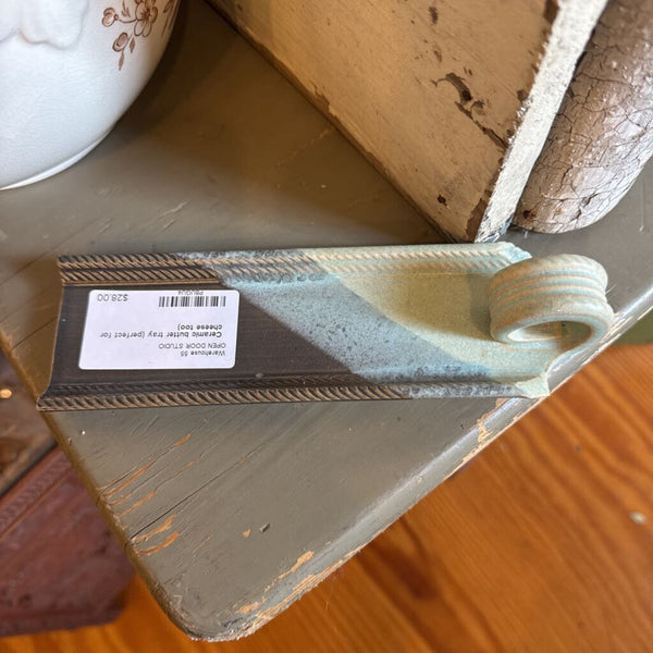 Ceramic butter tray (perfect for cheese too)