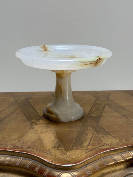 1681 Onyx Pedestal Compote
