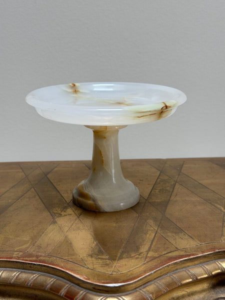 1681 Onyx Pedestal Compote