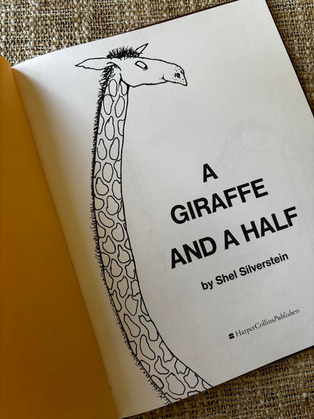 A Giraffe and a Half by Shel Silverstein 1964