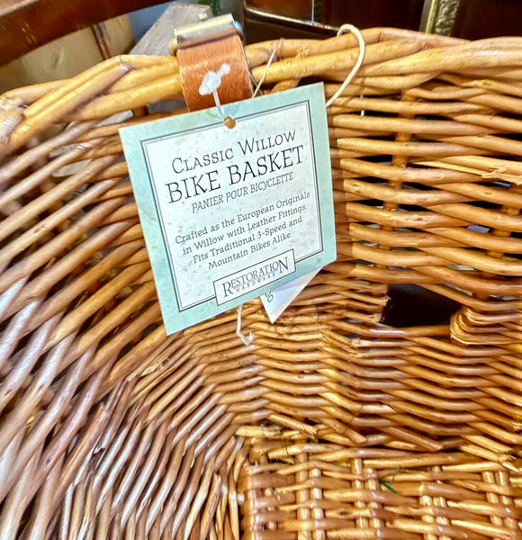 Restoration Hardware Bike Basket