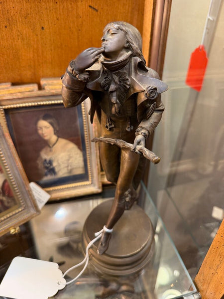 Auguste Louis Lalouette Le Siffleur Signed "The Whistler"