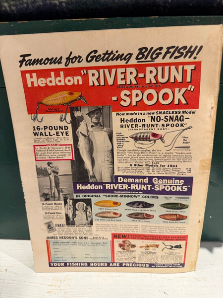 JFV ~ Sports of Field Fishing Annual 1941