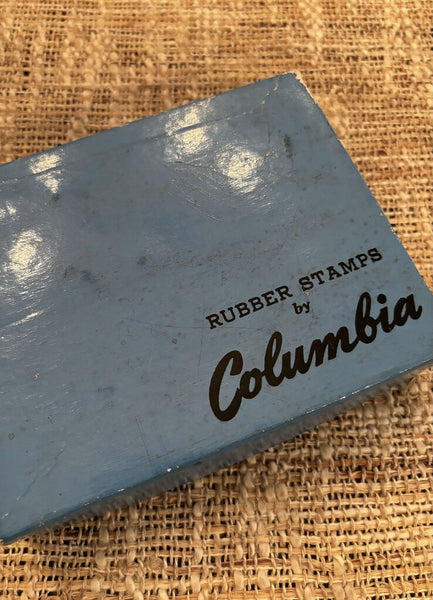 Vintage Set of Columbia Teacher Stamps