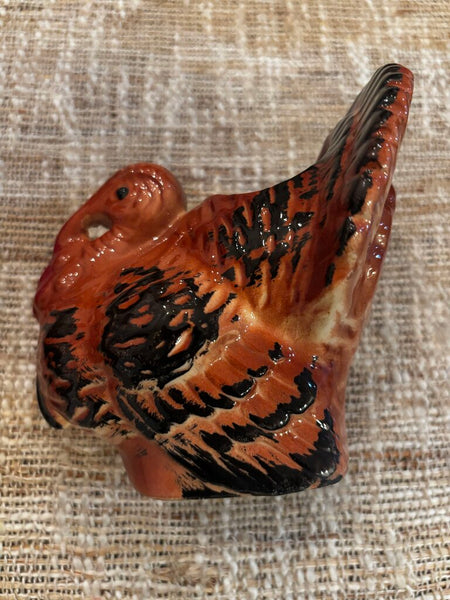 Vintage Ceramic Turkey Planter