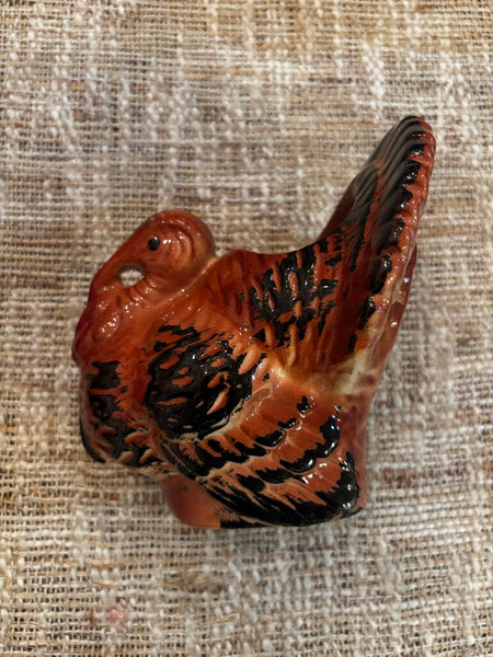 Vintage Ceramic Turkey Planter
