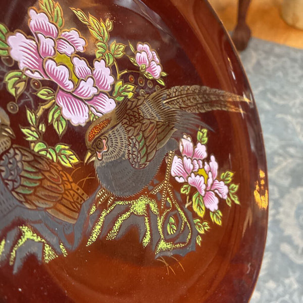 Vintage Japanese Hand Painted Plate w/ Bird