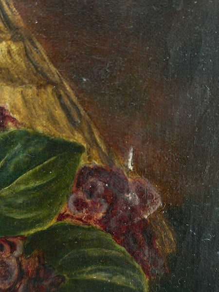 1659 Violet Floral Still Life dated 1897