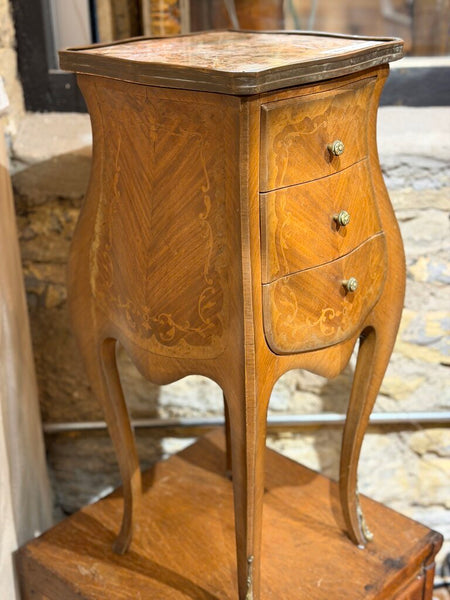 Italian Marquetry Small Side Table