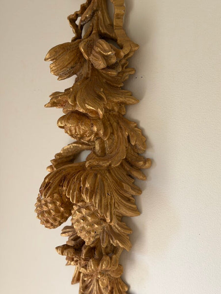 1816 PAIR Italian Palladio Hand Carved Wooden Wall Hangings