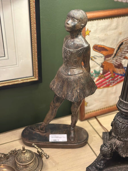 DEGAS FIGURE 17 1/4"H x 5"D x 9"W, IN STORE PICKUP