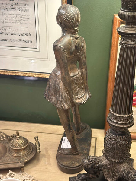 DEGAS FIGURE 17 1/4"H x 5"D x 9"W, IN STORE PICKUP