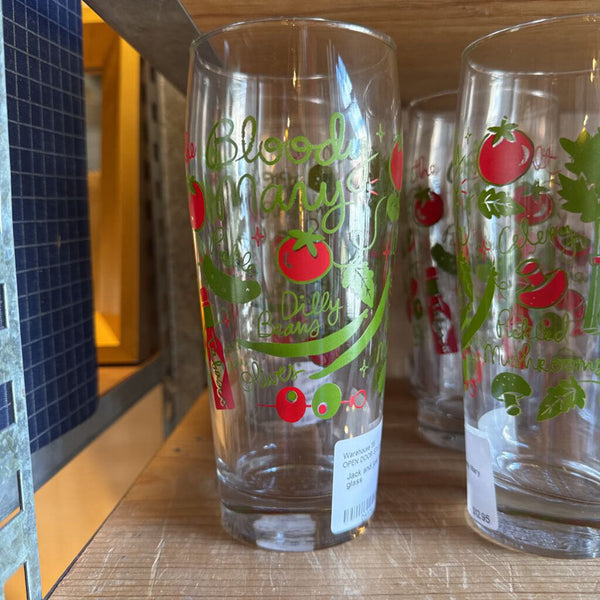 Jack and joie new Bloody Mary glass