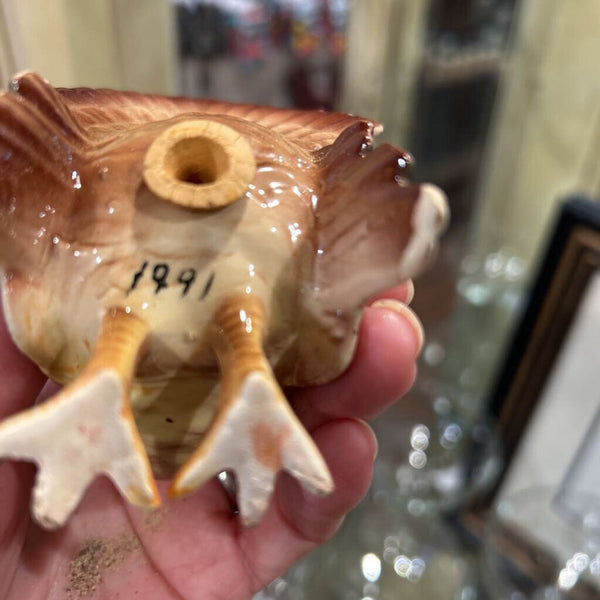 VINTAGE TURKEY SALT AND PEPPER SHAKERS