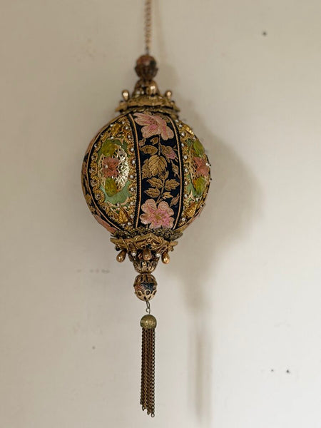 1754 Ornate Beaded/embroidered Ornament
