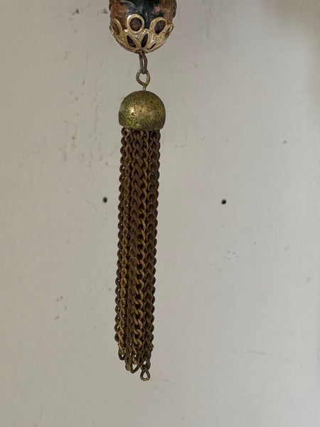 1754 Ornate Beaded/embroidered Ornament