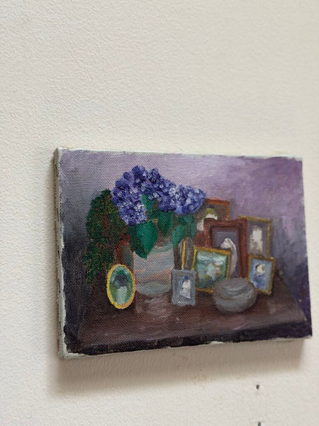 1652 Purple Frames Still Life